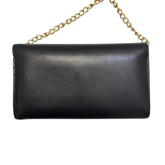 Saint Laurent YSL gold logo clutch bag wallet custom WOC - Picture 5 of 16